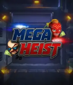 Get ready for the thrilling world of the Mega Heist game by Relax Gaming, featuring quirky characters ready to undertake a daring robbery. This graphic depicts the intensity of the heist with its dramatic logo and a shadowy vault backdrop. Perfect for fans of heist movies, offering a captivating escape. 